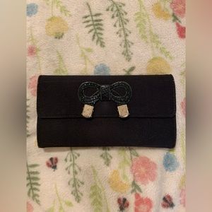 🎀Authentic See by Chloe Black Ribbon Wallet🎀